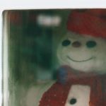 Schneemann im Kühlschrank, Snowman in a freezer ("Portrait")